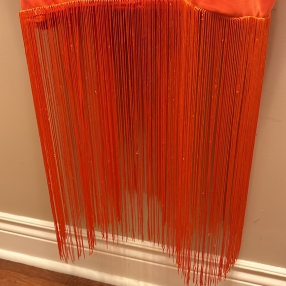 ZIXLUXE Fashion Loose Fitting half Fringe Kaftan | Coverup | maxi  V Neck dress - Picture 11 of 14